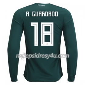 Fotbalový Dres Mexiko A.Guardado 18 Domácí MS 2018 Dlouhý Rukáv